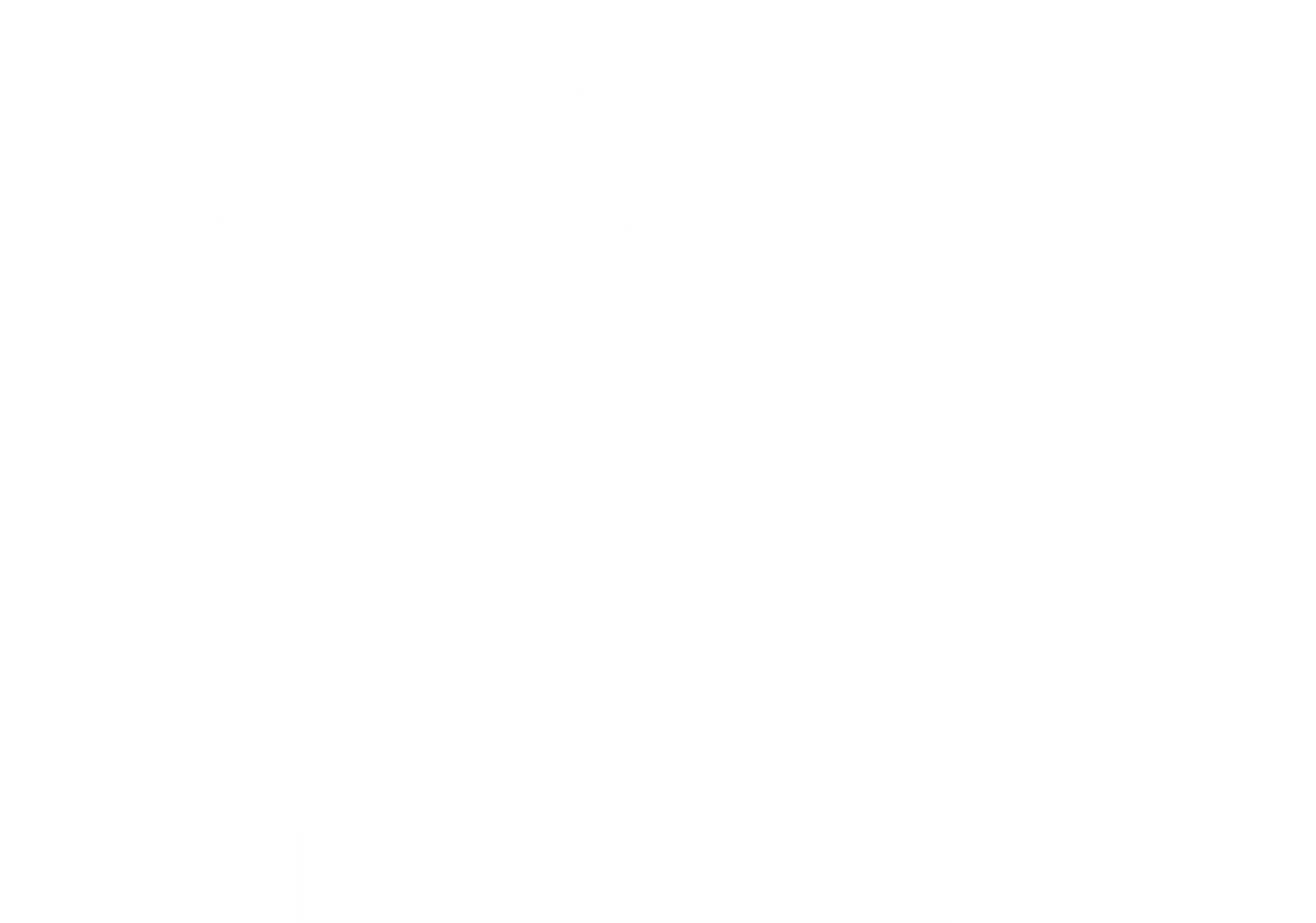 About Geo Oil Trading